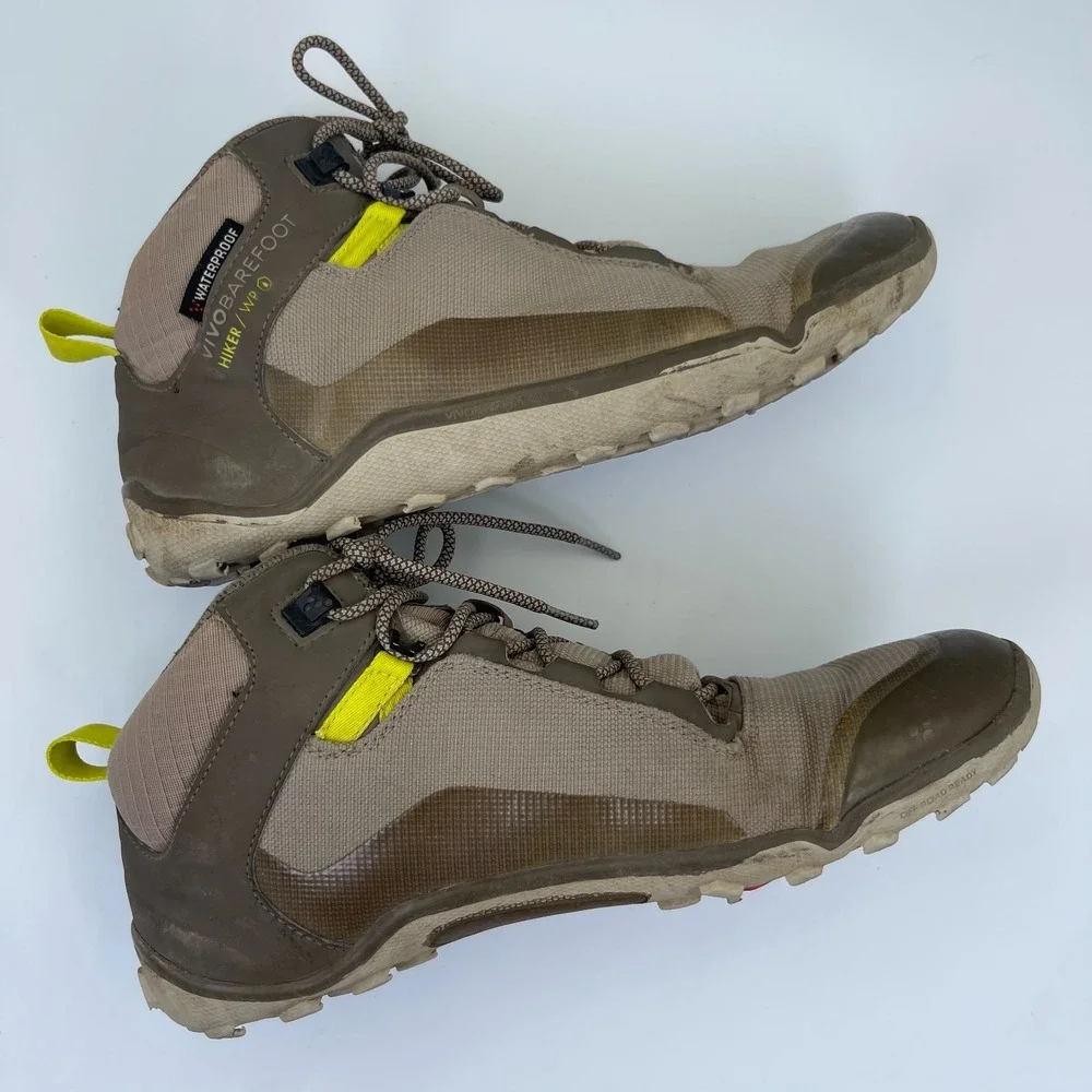 Vivobarefoot Tracker Hiker WP EU 40 Brown Leather Waterproof Boots